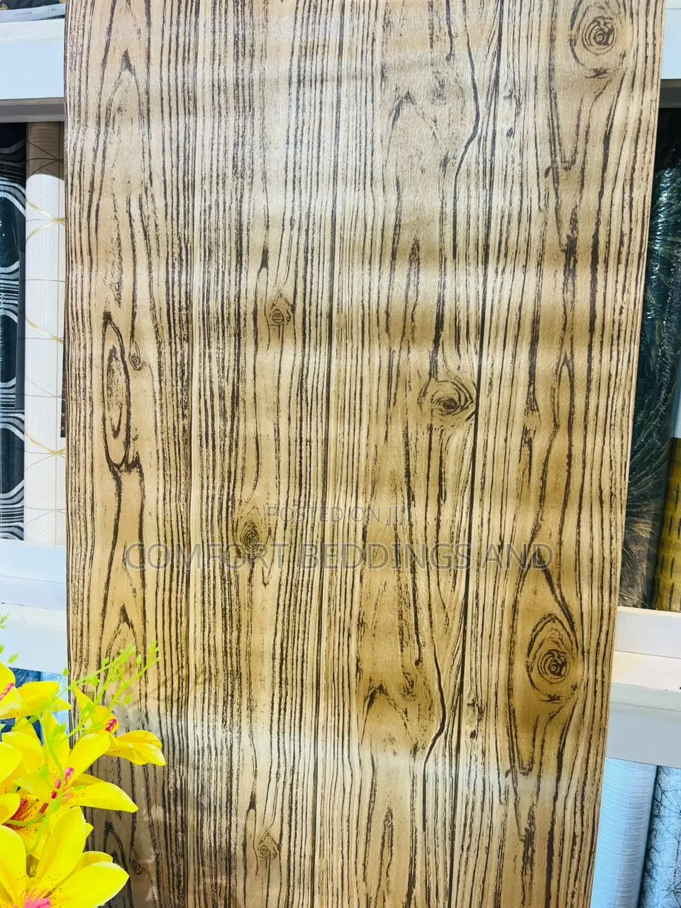 Woody Wallpaper Brown