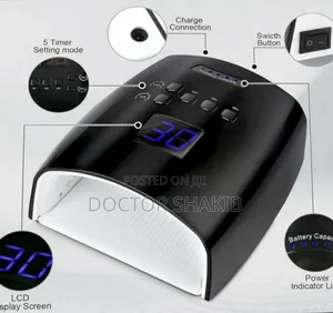 Uv Led Nail Lamp Rechargeable, Cordles