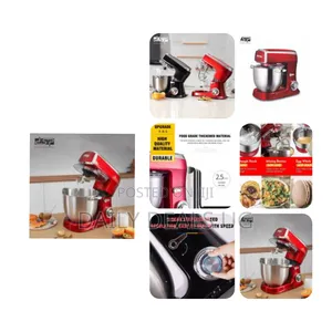 DSP 8 Litre Electric Food Beater Egg Whisk Dough Hook Stand Mixer