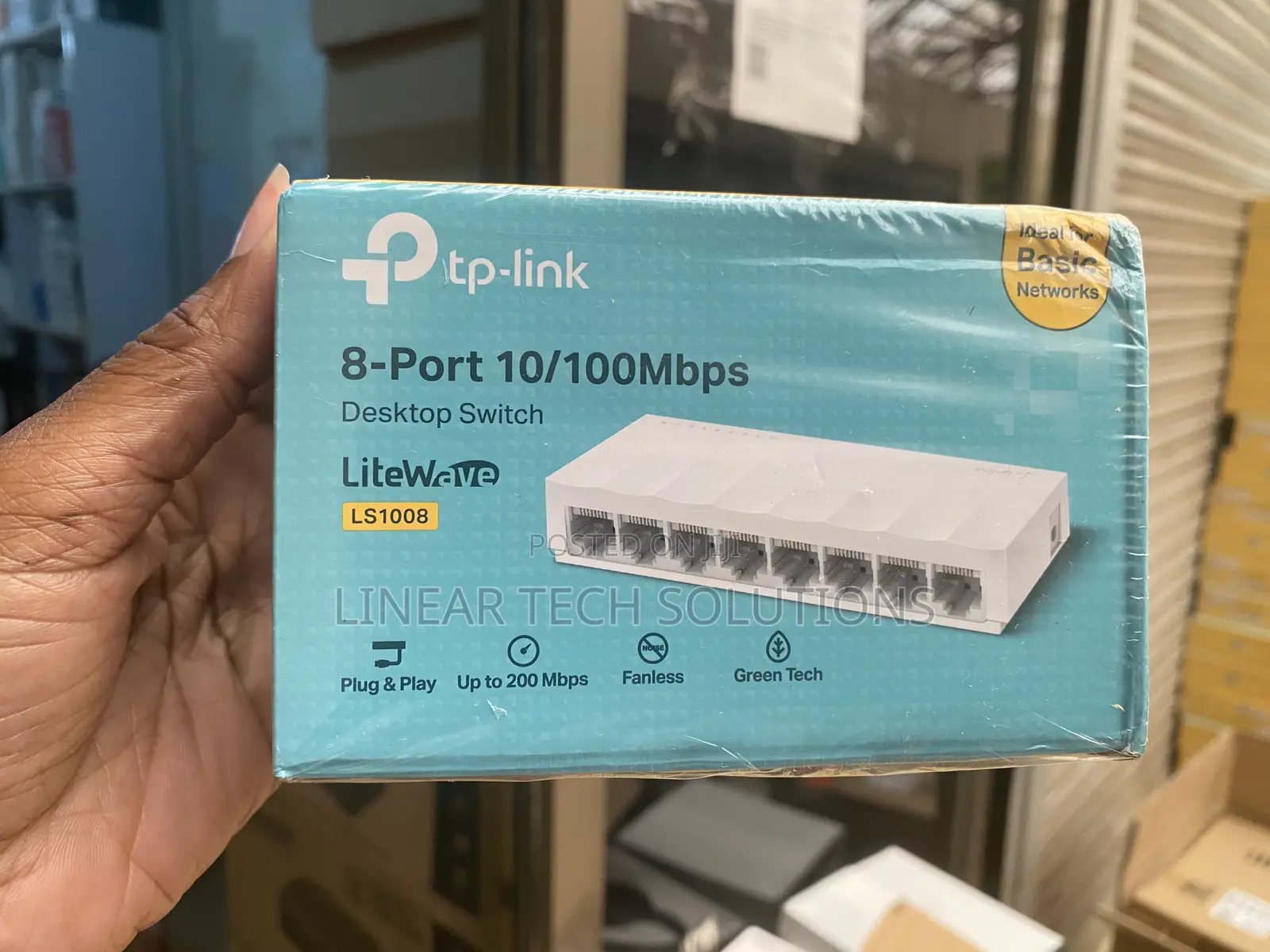 Switch Tp-Link Ls1008 (8 Port Switch)