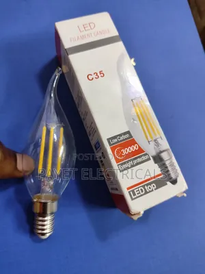 Small Base Warm White Candle Bulb
