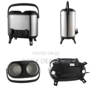 Daydays 15litres Twin Hot Cold Thermos Tea Coffee Water Flask-Silver