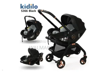 Kidilo 3 in 1 Baby Car Seat and Stroller S366