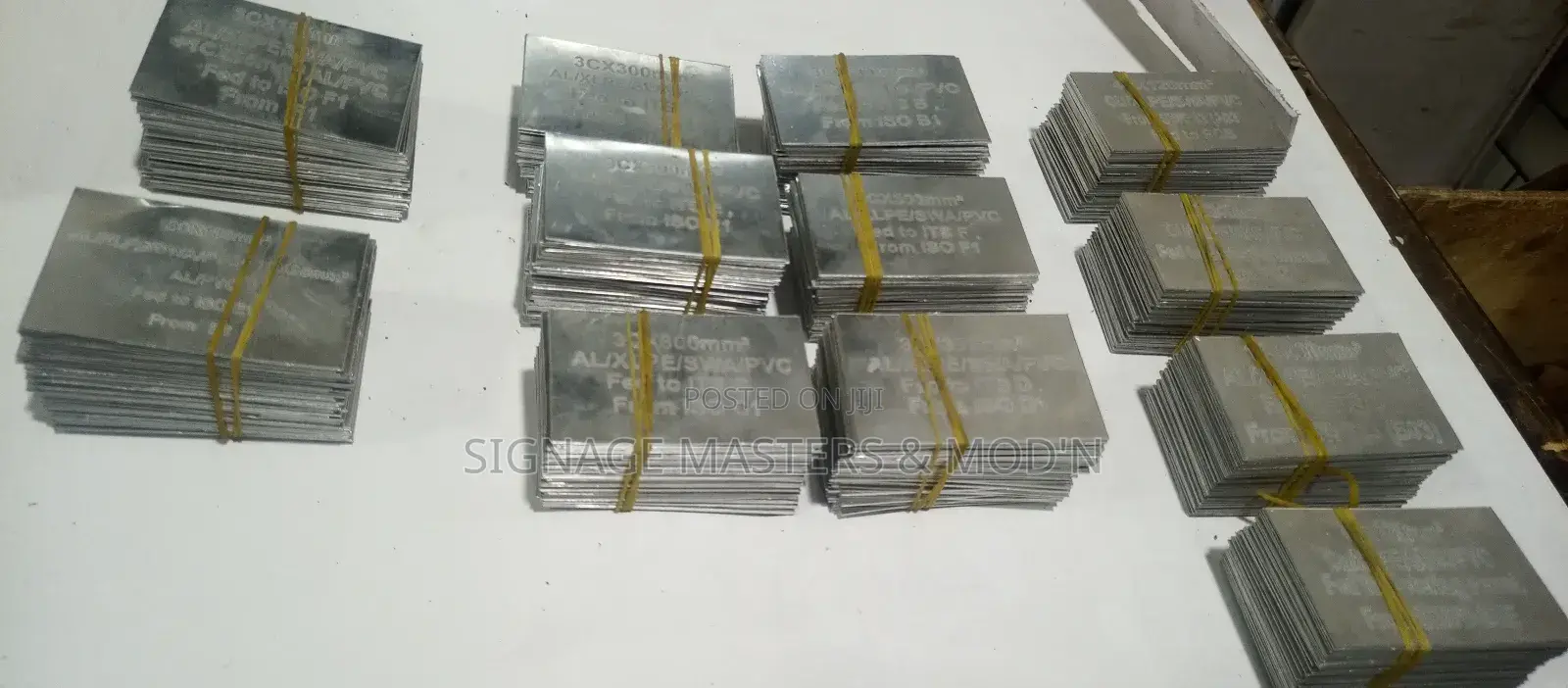 Engraved Aluminum Plates