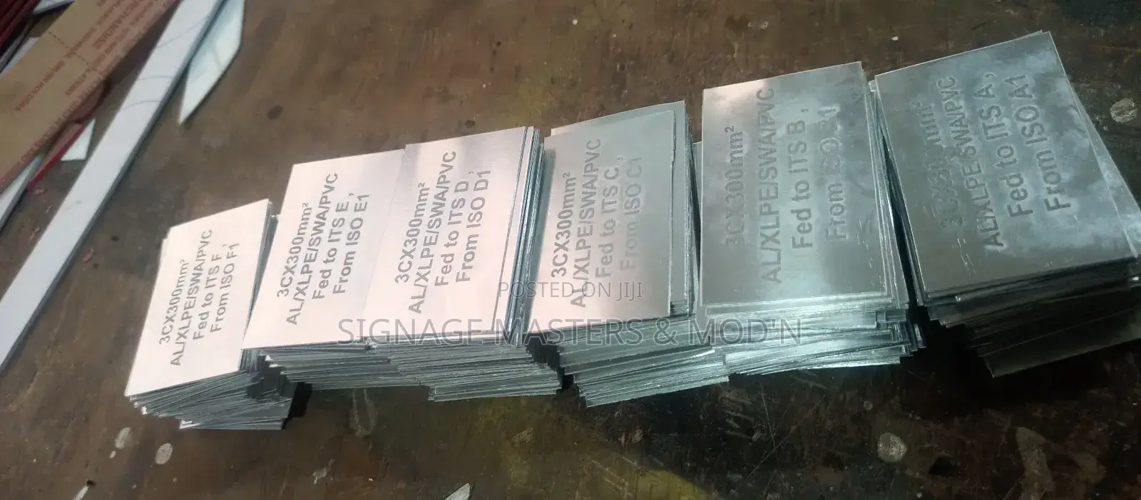 Engraved Aluminum Plates