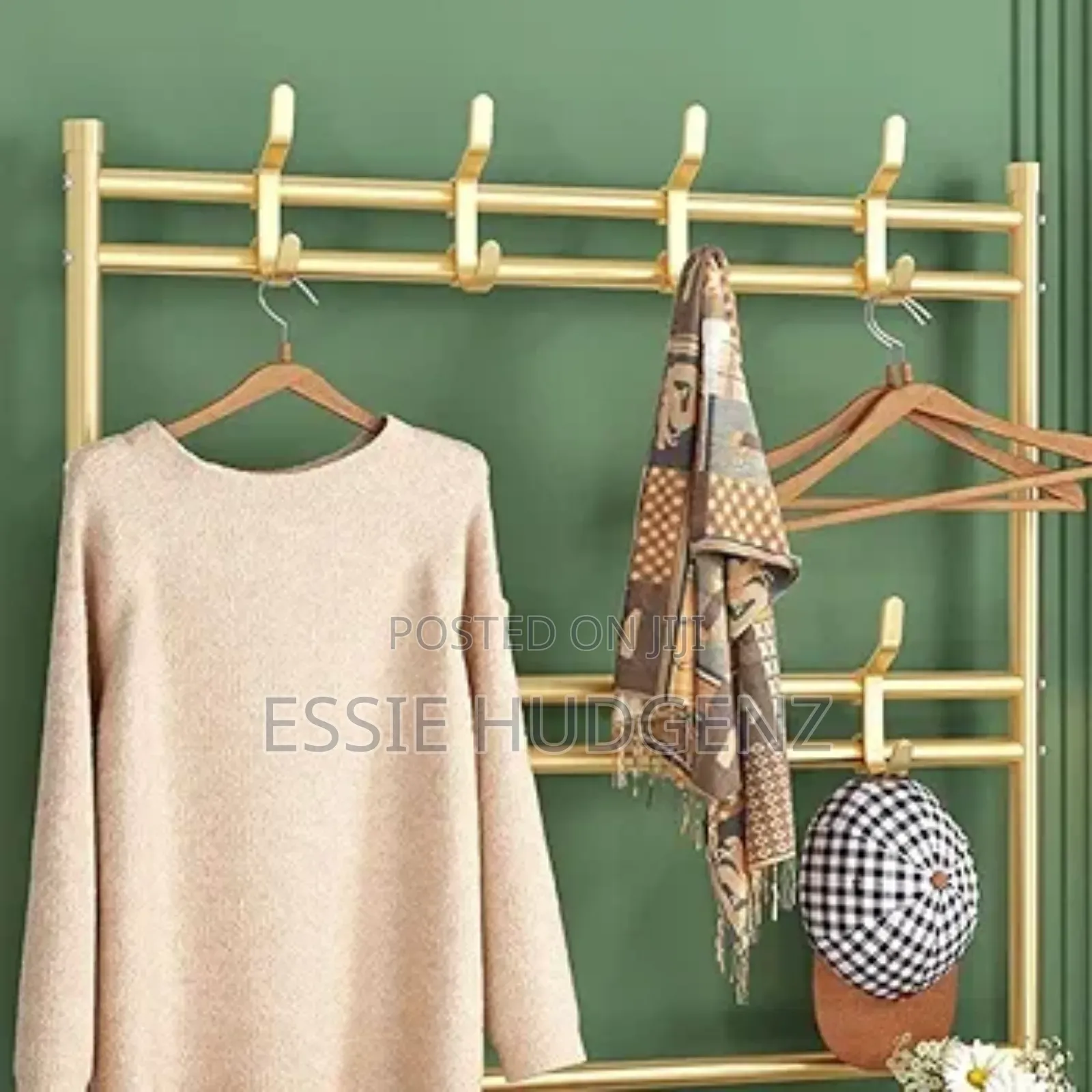 4 Tier Gold Shoe Rack