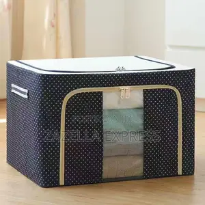 Set of Multicolor Cloth Storage Box