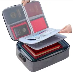 Portable Fireproof File Storage Bag
