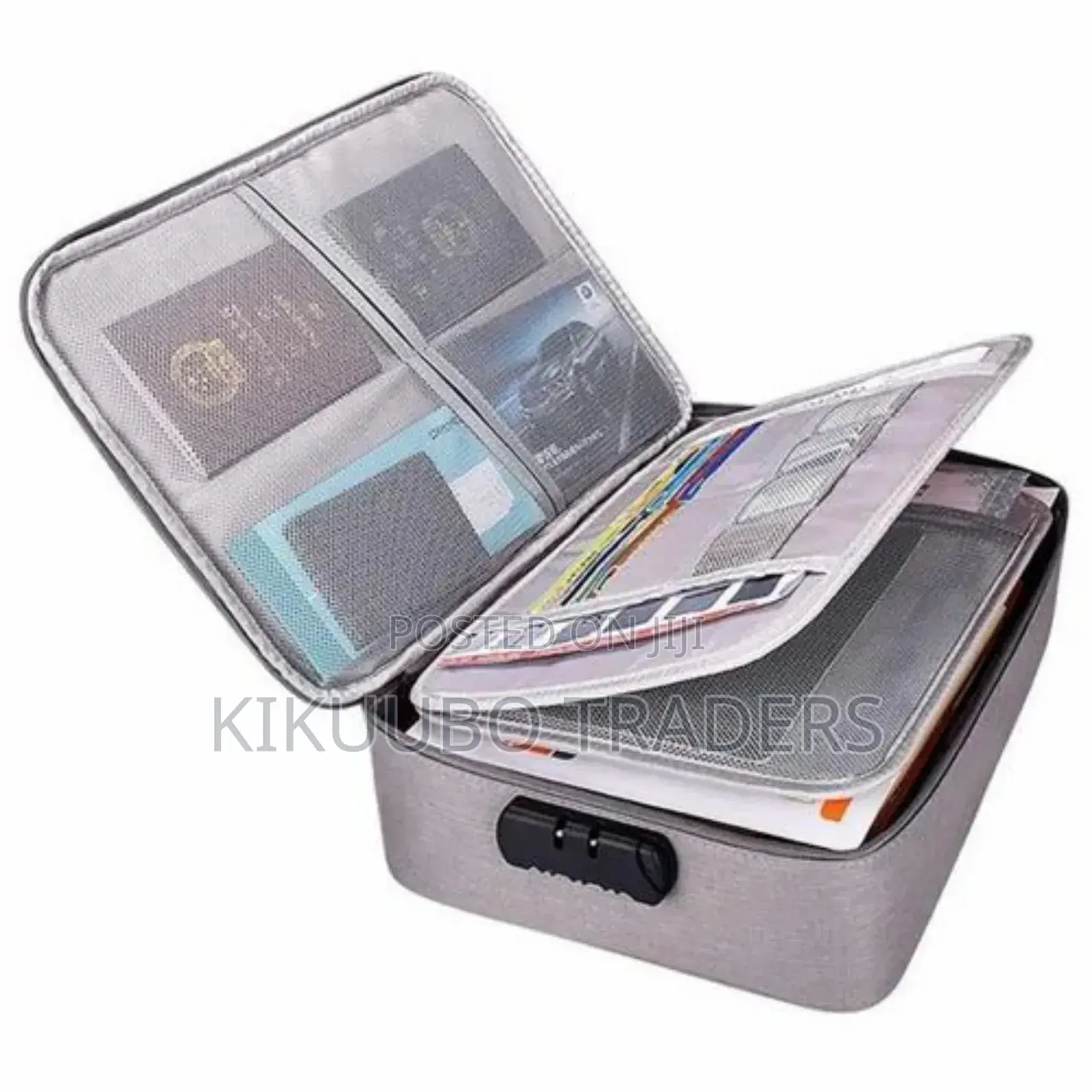 Portable Document and Passport Organizer Bag