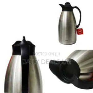 Regal 3l Stainless Steel Regal Tea Coffee Vacuum Flask Bottle- Silver