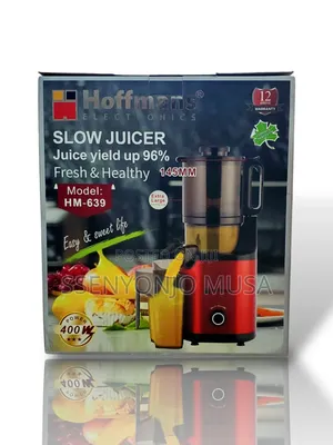 Hoffmans Slow Juicer Hm-639 - Fresh and Healthy Juicing
