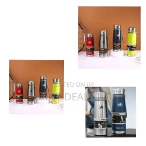 Jk 1 Piece of 600ml Insulated Vacuum Thermo Bottle Leakproof Stainless