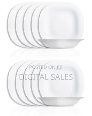 Luminarc 6 Pieces of Luminarc Deep Soup Plates Bowls,White
