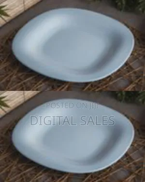 Luminarc 6 Pieces of Luminarc Square Plain Design Dinner Plates