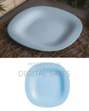 Luminarc 6 Pieces of Luminarc Square Plain Design Dinner Plates