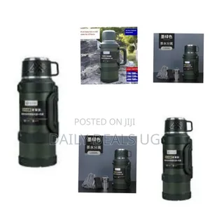 2 Liters Tea Water Separation Travel Vacuum Flask Outdoor Portable