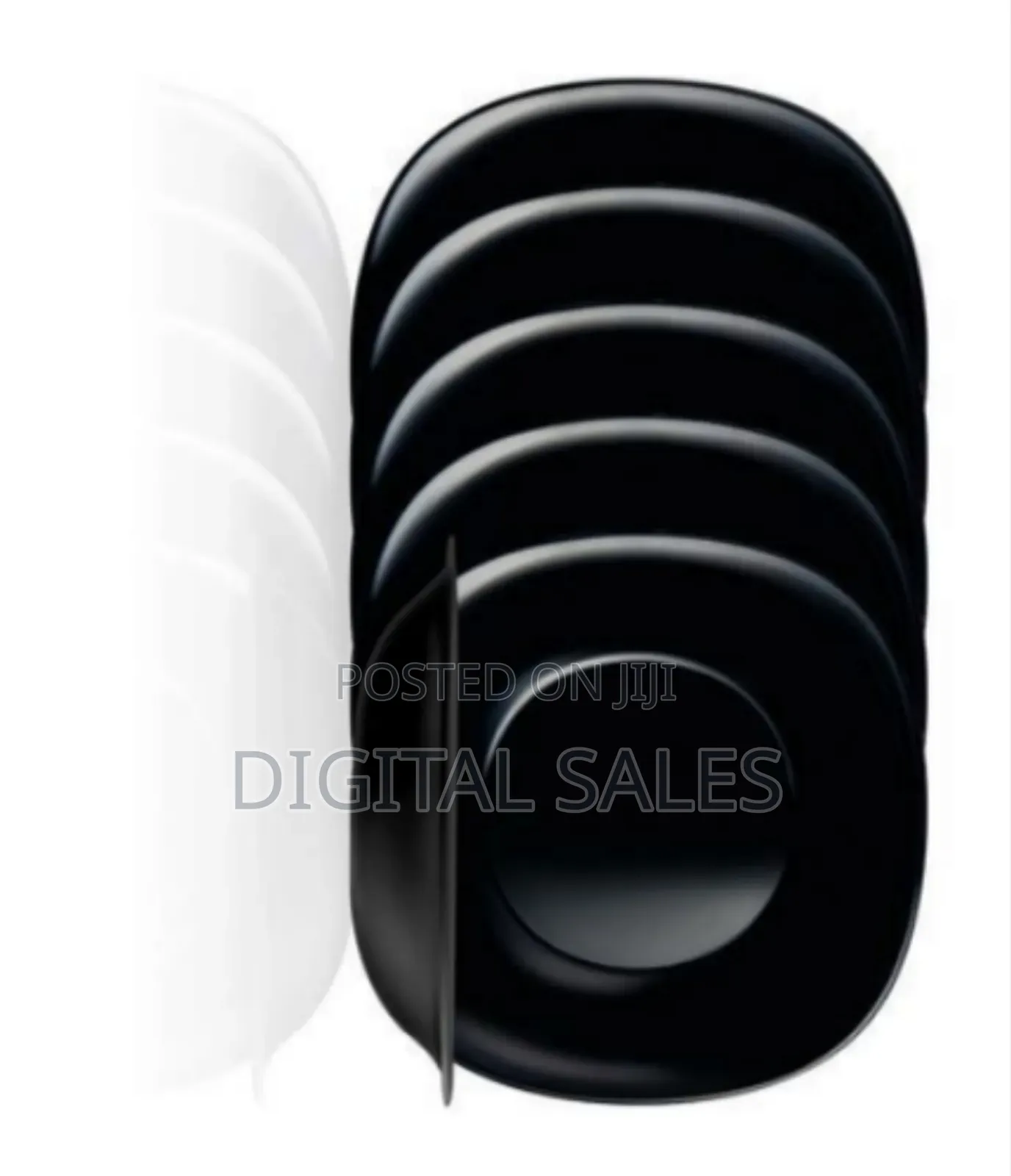 Luminarc 6 Pieces of Luminarc Deep Soup Plates Bowls,Black