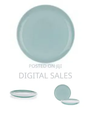 Luminarc 6 Pieces of Luminarc Round Plain Design Dinner Plates - Green