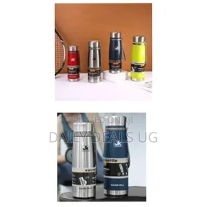 Jk 1 Piece of 1000ml Insulated Vacuum Thermo Bottle Leak Proof