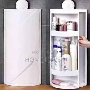 Tier Storage Cabinet Towel Holder