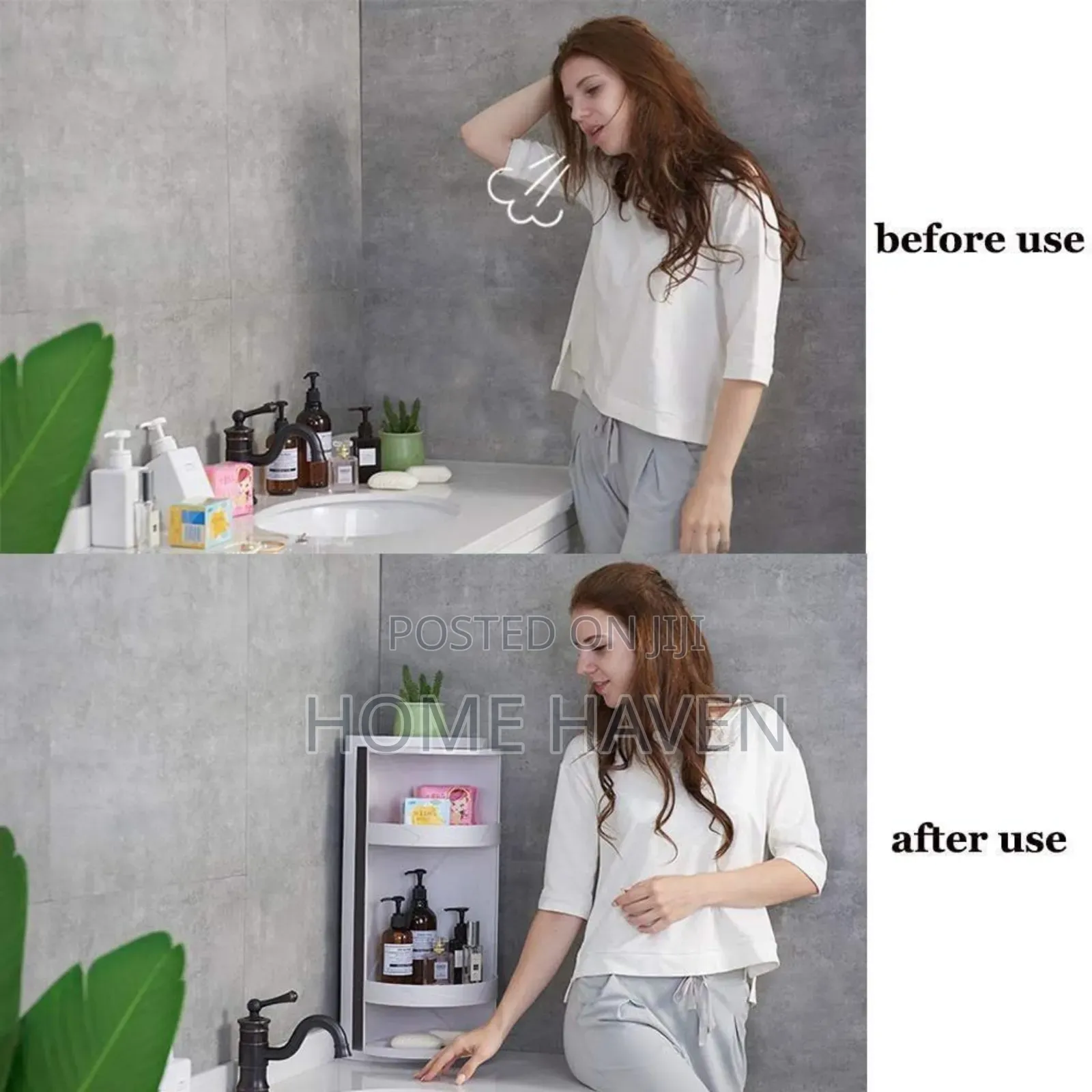 Tier Storage Cabinet Towel Holder