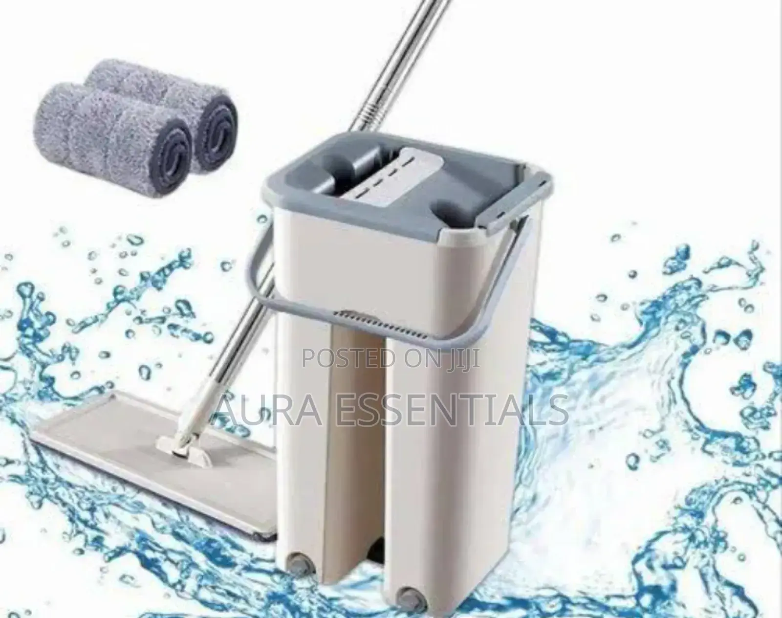 Rectangle 360 Magic Flat Mop And Bucket Set