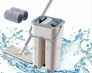 Rectangle 360 Magic Flat Mop And Bucket Set