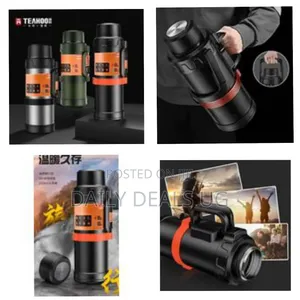 4 L Large Thermos Bottle Stainless Steel Double Walls Vacuum Tea Flask