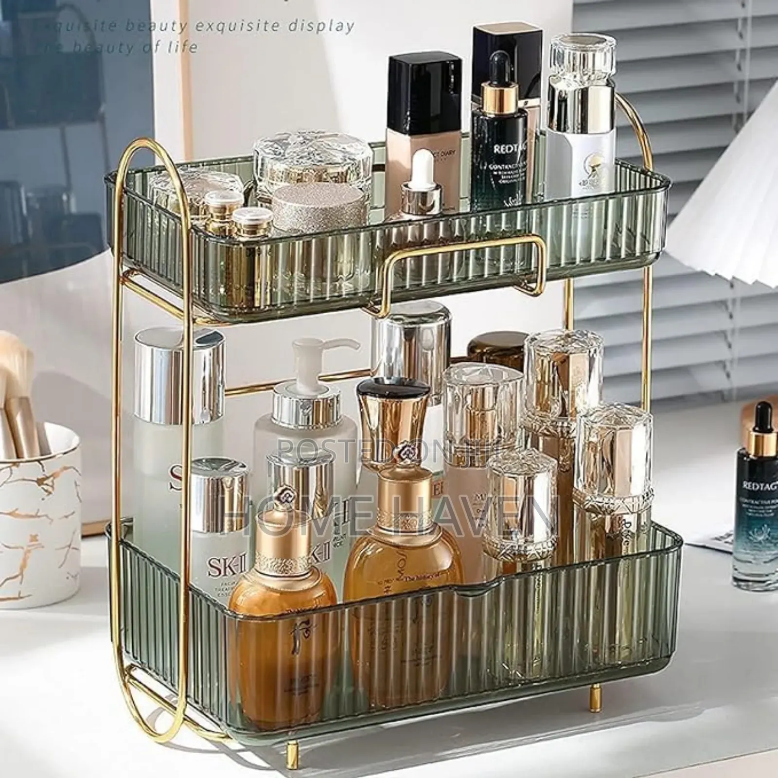 Transparent Makeup Organizer