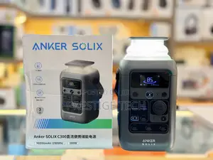 Anker Solix C300 Dc Power Bank Station, Outdoor 288wh (90,000mah)