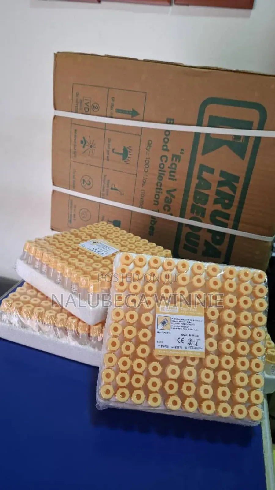 Edta and Yellow Top Micro Containers