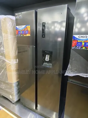 750ltrs Chiq Side by Side Frost Free Refrigerator Black Color