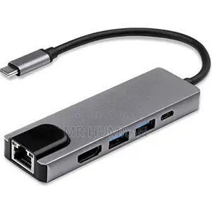 8 in 1 Usb Type C to Ethernet Rj45 Lan