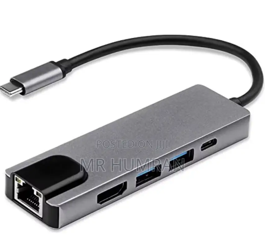 8 in 1 Usb Type C to Ethernet Rj45 Lan
