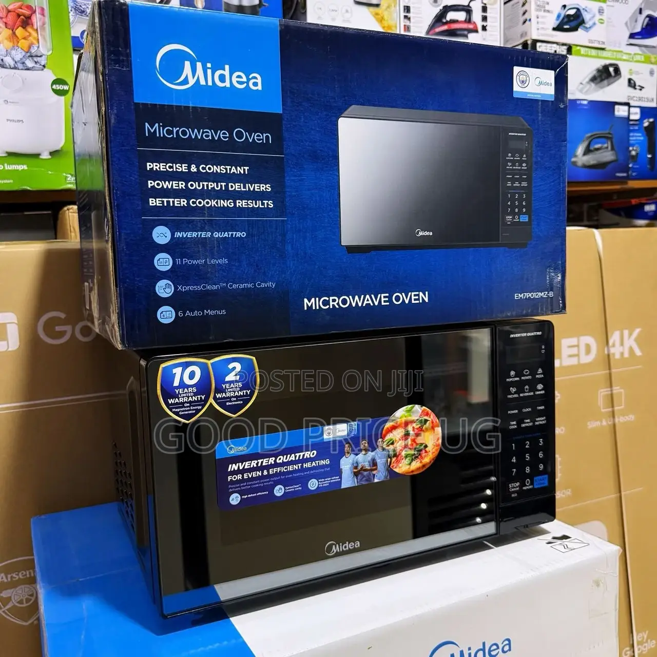 Midea 20litre Microwave Oven Model Em7p012mz-B.
