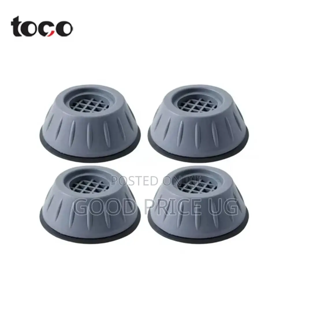 Anti-Vibration Stand Pad With Suction - 4 Pieces