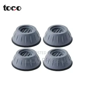 Anti-Vibration Stand Pad With Suction - 4 Pieces