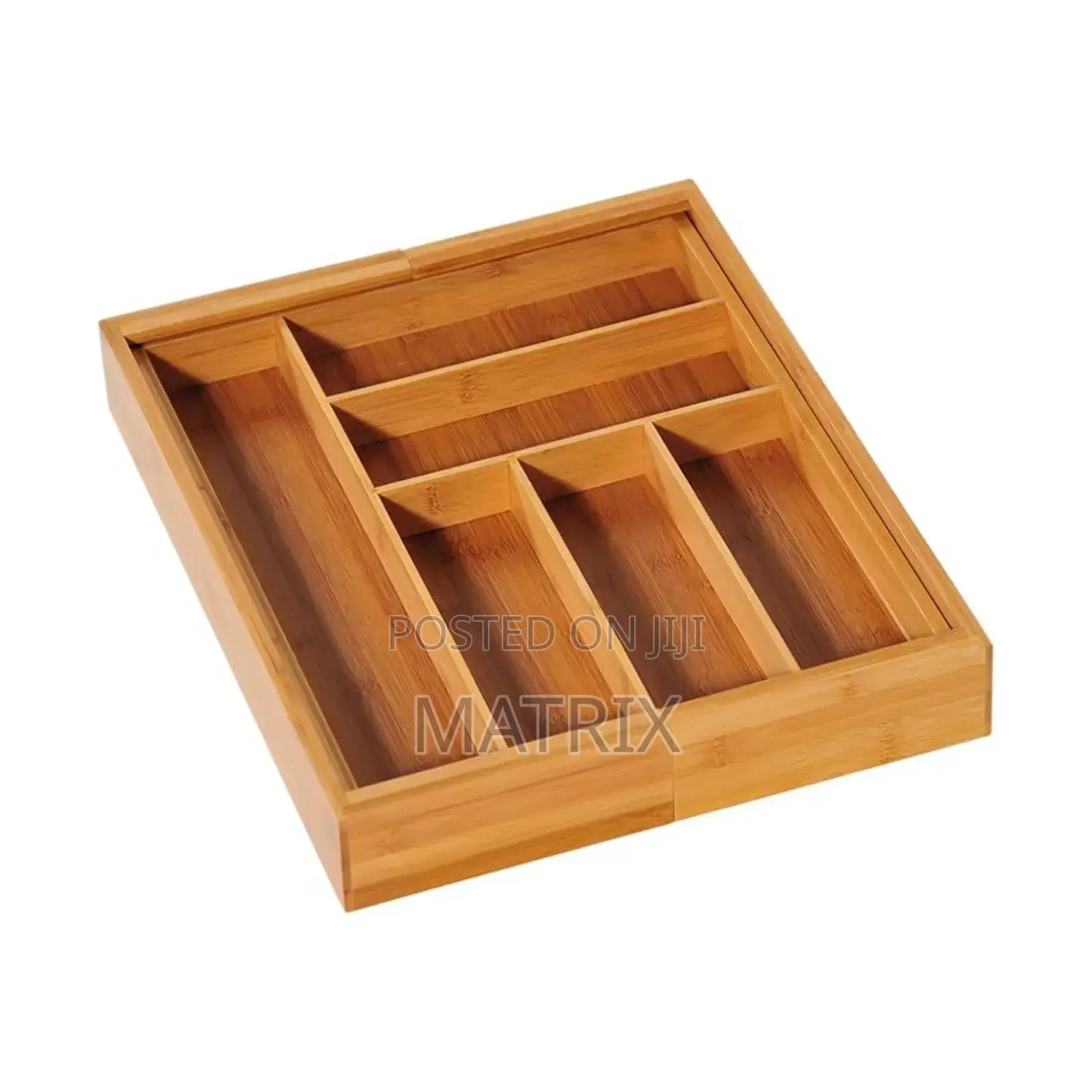 Extendable Bamboo Cutlery Tray