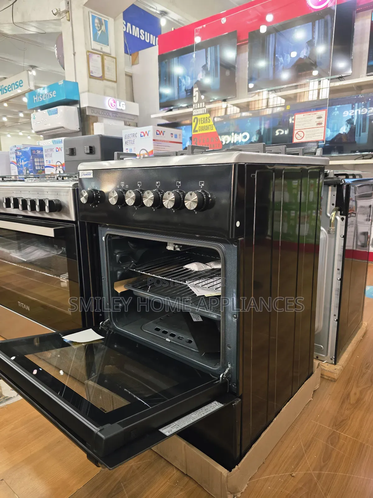 Blueflame Cooker Oven (60*60)Cm 3 Gas 1 Electric Burner at Discount
