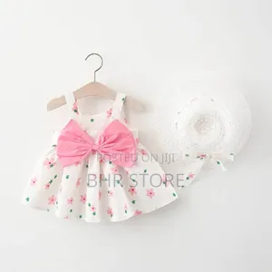 Baby Girl Dress With a Hat