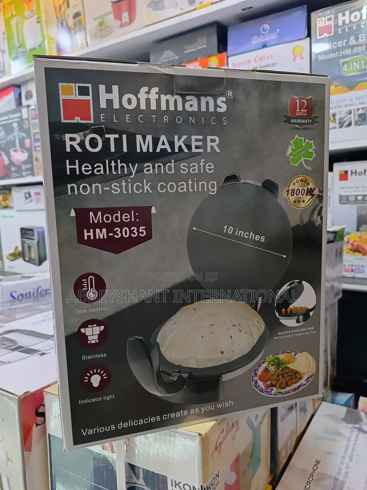 Roti Maker, Model: Hoffman Roti Maker Hm-3035.