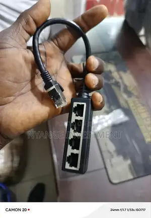 Network Hub With 4 Outlets