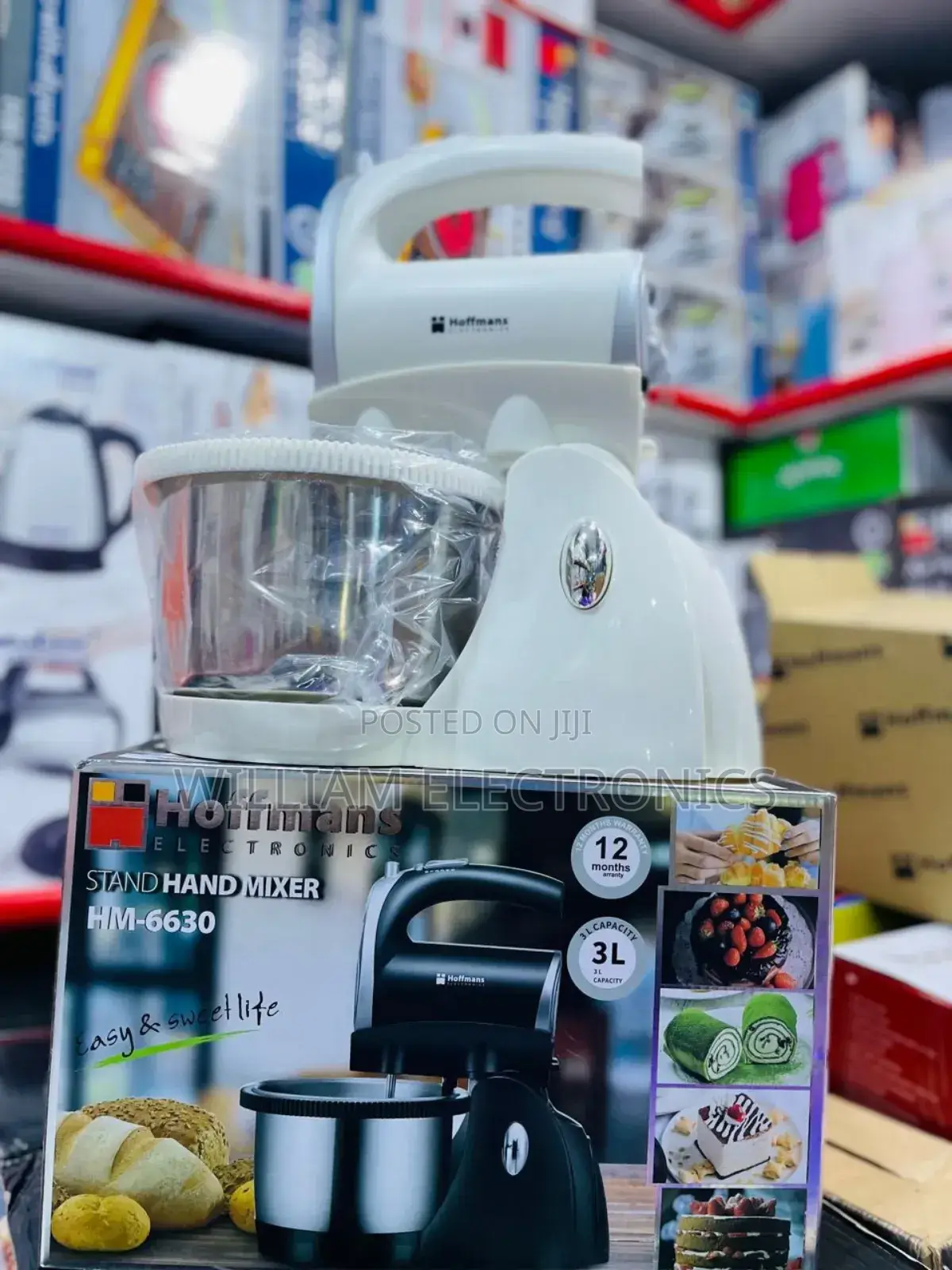 Hoffmans 3litres Stand Mixer Hm-6630