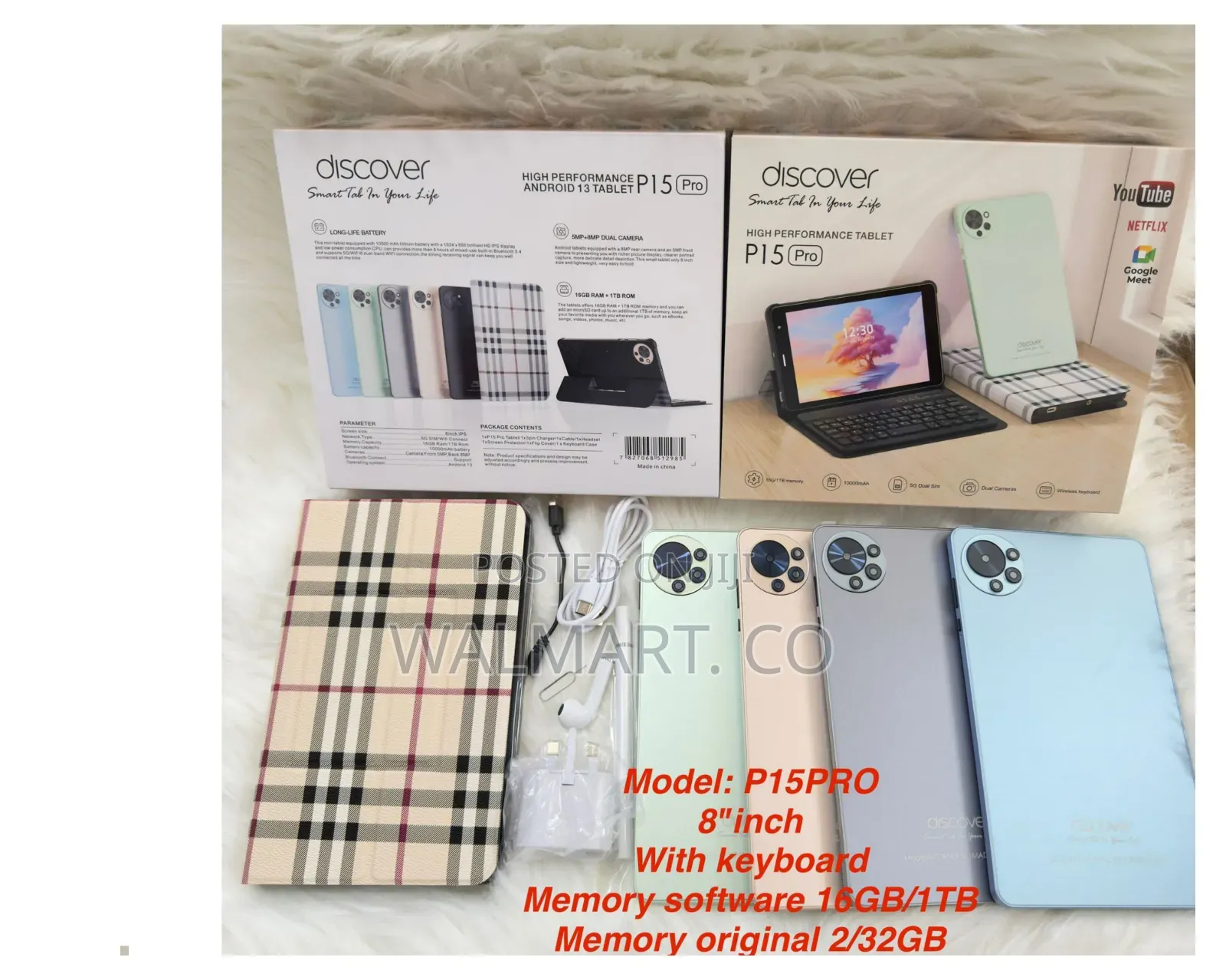 New Discover P15 Pro 32 GB Black