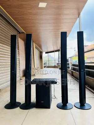 Sony Home Theater 1000w 4 Tall Boys