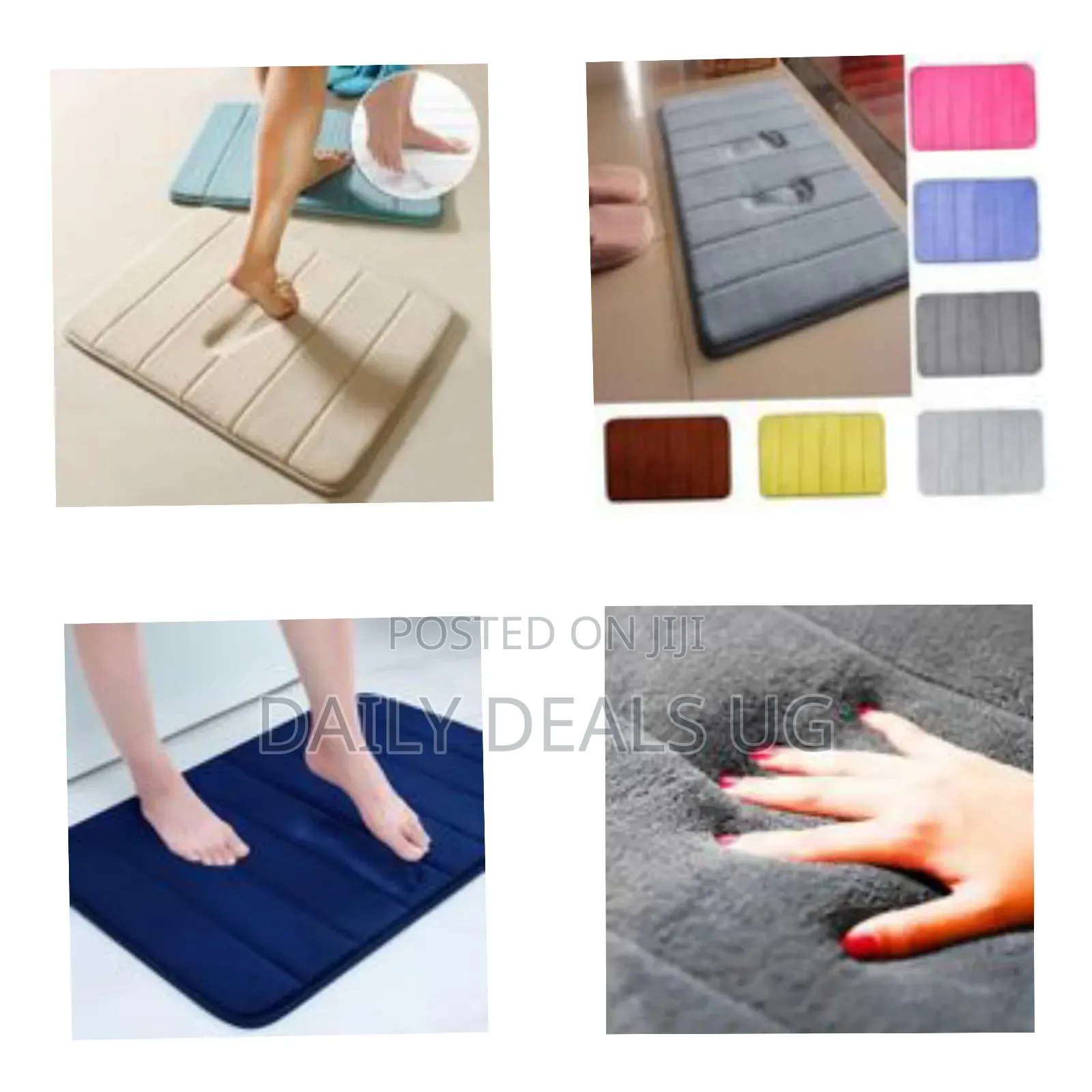 Super Absorbent Plush Memory Foam Bath Mat Soft and Comfortable