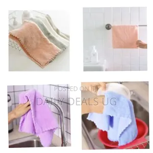 30x30cm, 4 Piece Microfiber Kitchen Dish Cleaning Drying Towels