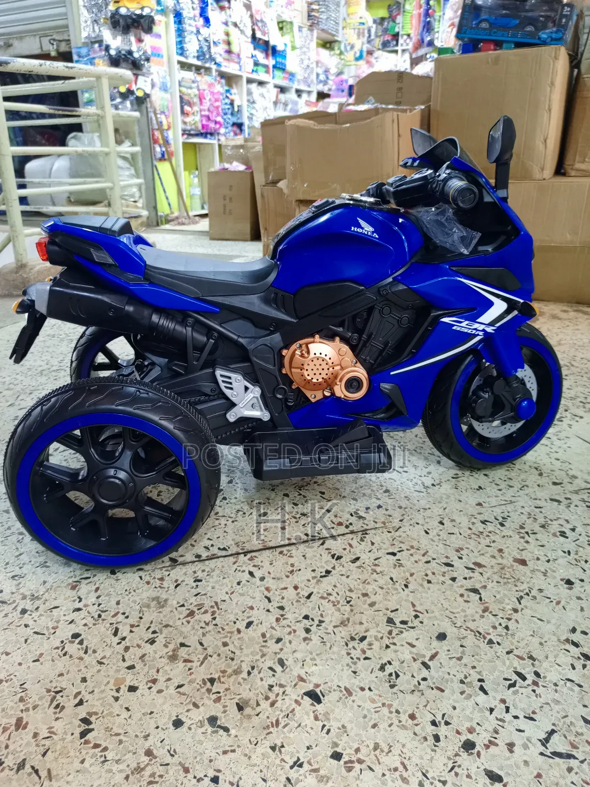 Kids' Electric Ride-on Motorcycle