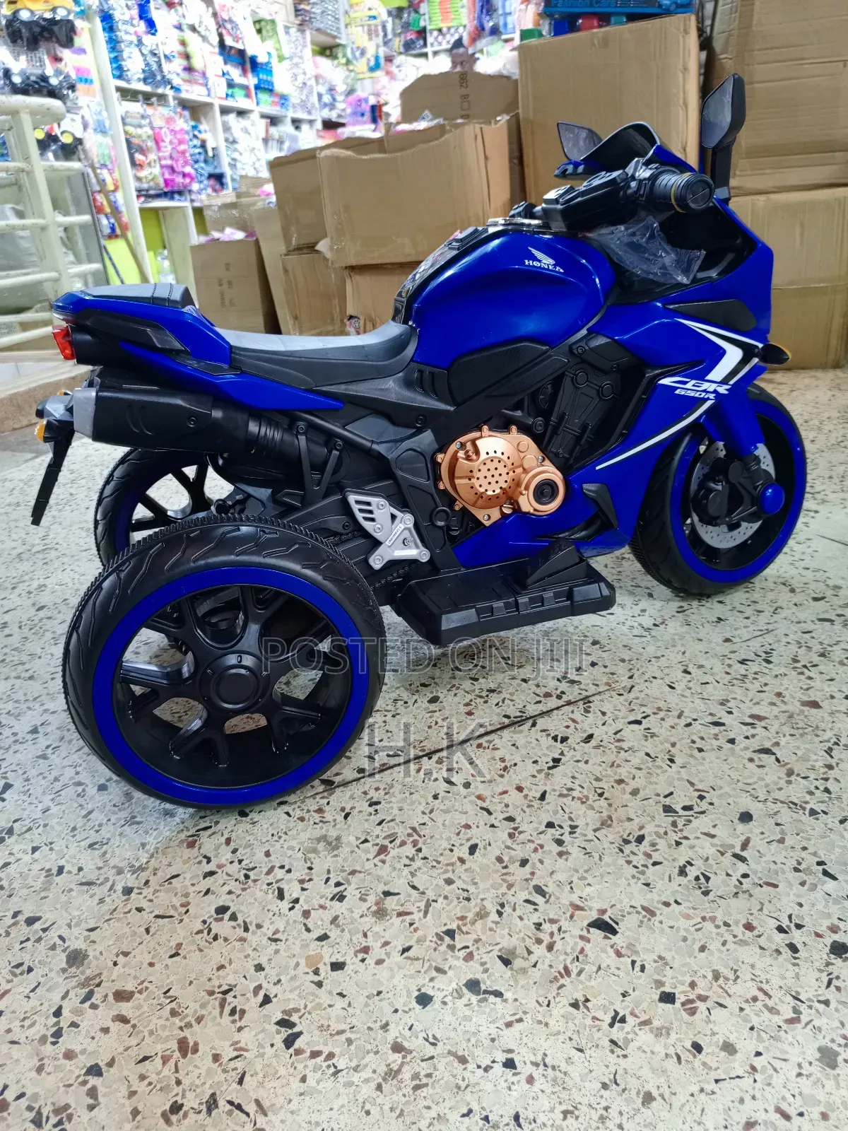 Kids' Electric Ride-on Motorcycle