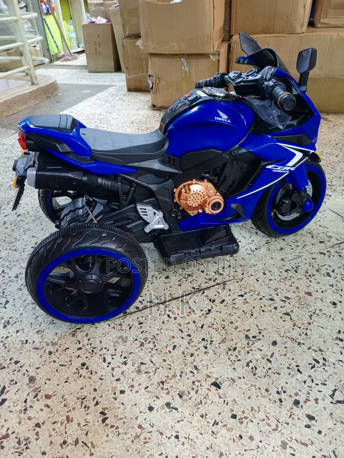 Kids' Electric Ride-on Motorcycle